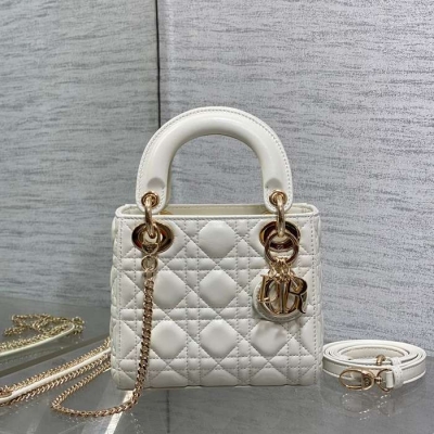 ディオール ハンドバッグ レディディオール 17×7×15cm