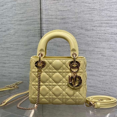 ディオール ハンドバッグ レディディオール 17×7×15cm