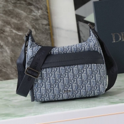 DIOR ライダー ソフト ショルダーバッグ オブリーク メンズ 25×22×9cm