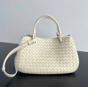 BV トートバッグ レザー ハンドバッグ バスケット 31×18.5×16cm