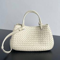 BV トートバッグ レザー ハンドバッグ バスケット 31×18.5×16cm