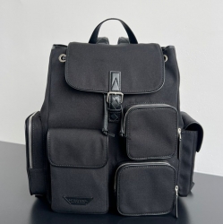 BOTTEGA VENETA スタイル クロスロード 多ポケット リュック ナイロン サイズ：31×42×14cm