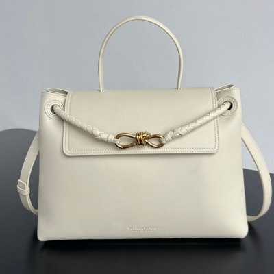 BV ショルダーバッグ レザー ハンドバッグ チャオチャオ 34×26×15cm