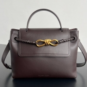 BV ショルダーバッグ レザー ハンドバッグ チャオチャオ 26×19×10.5cm