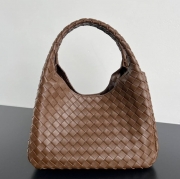 BV ショルダーバッグ レザー ハンドバッグ カンパーナ 33×20×16.5cm