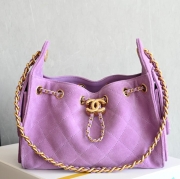 シャネル ショルダーバッグ ホーボー 20×22×12.5cm