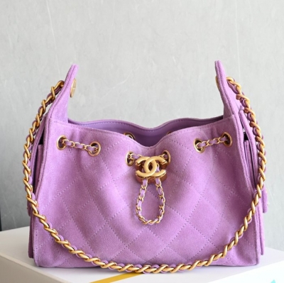 シャネル ショルダーバッグ ホーボー 20×22×12.5cm