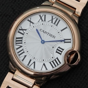CARTIER バロンブルー クォーツ搭載 シルバー ゴールドコーティング 品質良好