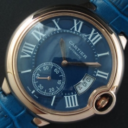 CARTIER カリブル ドゥ ブルーダイヤル メンズ腕時計