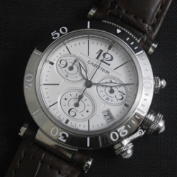 CARTIER パシャ シータイマー クロノグラフ
