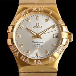 OMEGA 123.55.38.21.52.007 コンステレーション ブラッシュクォーツ