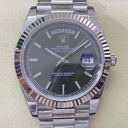 ROLEX 228236 デイデイト 40mm グレー文字盤 2836搭載