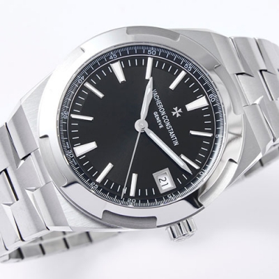 VACHERON CONSTANTIN 4500V/110A-B483 MKS製 オーヴァーシーズ 41mm ブラック 優れた品質