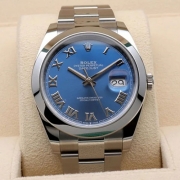 ROLEX M126300 デイトジャスト 41mm ブルーローマ n級品