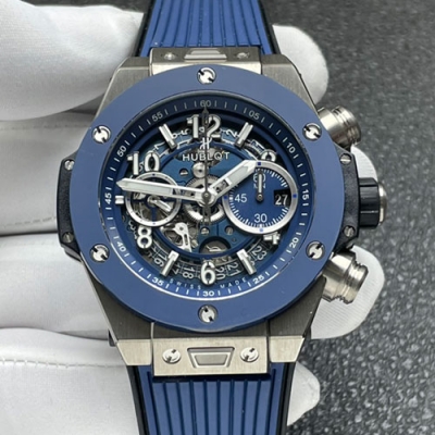 HUBLOT 421.NL.5170.RX ビッグバン ウニコ チタニウム ブルーセラミック 1280搭載