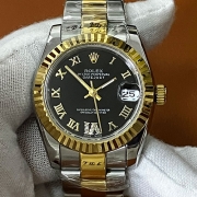 ROLEX 278273 デイトジャスト ブラックVIダイヤ コピー