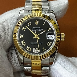 ROLEX 278273 デイトジャスト ブラックVIダイヤ コピー