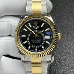 ROLEX M326933 スカイドゥエラー ブラック Cal.9001 42mm