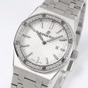 AUDEMARS PIGUET 67651ST BF新品 ロイヤルオーク ベゼルダイヤ クォーツ