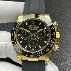 ROLEX M116518LN CLEAN製 ブラック 4130搭載
