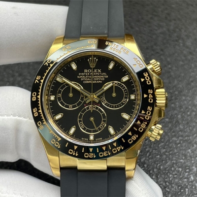 ROLEX M116518LN CLEAN製 ブラック 4130搭載