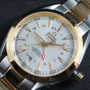 OMEGA シーマスター アクアテラ GMT Asian 2824-2搭載 ホワイト