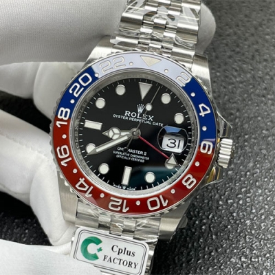 ROLEX GMTマスター II M126710BLRO C+plus 40mm 3285搭載