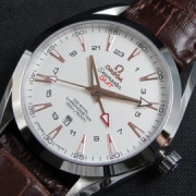 OMEGA シーマスター GMT 白文字盤 ゴールドインデックス 楽しい取引