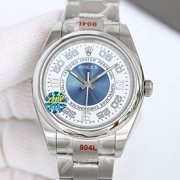 ROLEX 116000 オイスターパーペチュアル シルバーブルー サークルアラビア 通販