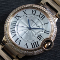 CARTIER バロンブルー ミディアム Swiss 2671搭載