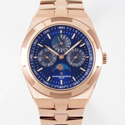 VACHERON CONSTANTIN 4300V/120R-B509 オーヴァーシーズ エクストラフラット パーペチュアルカレンダー ブルー