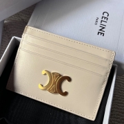 CELINE トリオンフ カードケース カーフレザー レディース 11×8cm