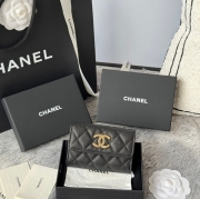 CHANEL カードケース カーフレザー レディース 11×8.5×3cm