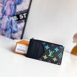 LOUIS VUITTON コイン カードケース タイガ×モノグラム メンズ 14.5×8cm