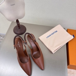 【LOUISVUITTON】新作パンプスレザーパンプスヒールシューズレディース
