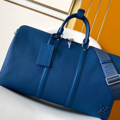 LOUIS VUITTON キープオール バンドリエール 50 モノグラムシャドウ レザー メンズ 50×29×23cm