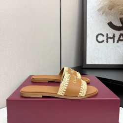 【DIOR】2026DWAYスリッポンレザーサンダルレディース
