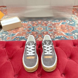 【LOUISVUITTON】新作スニーカーレザースニーカーキャンバススニーカーメンズ