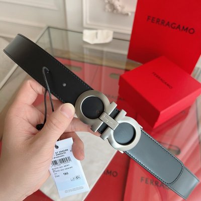 フェラガモ メンズ ベルト 両面用 3.5cm