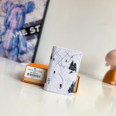 LOUIS VUITTON ポケット オーガナイザー カラードモノグラム キャンバス メンズ 11×7.5×1cm