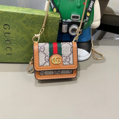 グッチ スタイル オフィディア イヤホンケース キーリング チャーム