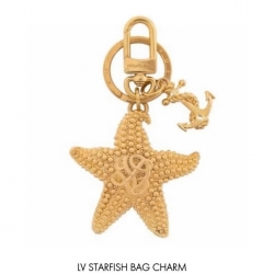 ルイ ヴィトン スタイル キーリング チャーム スターフィッシュ