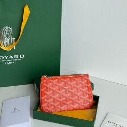 GOYARD ミニクラッチ コットンキャンバス ユニセックス 15×10×2cm