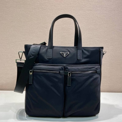 PRADA トートバッグ パラシュートナイロン メンズ 34×34.5×7cm