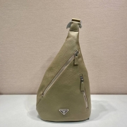 PRADA ウエストバッグ ディアスキン レザー メンズ 26.5×37.5×10cm