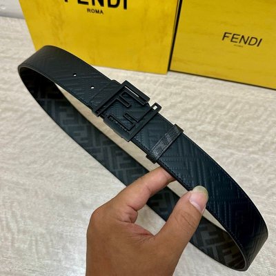 フェンディ メンズ ベルト 両面用 4.0cm
