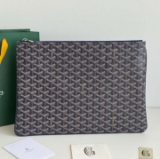 GOYARD MGM クラッチバッグ コットンキャンバス ユニセックス 37×26×1.5cm
