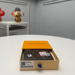 LOUIS VUITTON リサ ウォレット モノグラム キャンバス レディース 9×11.5×1.5cm