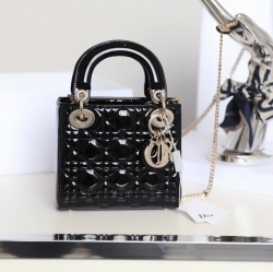 ディオール ハンドバッグ レディディオール 17×15×7cm