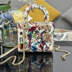 ディオール ハンドバッグ レディディオール 17×15×7cm